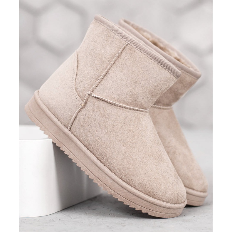 SDS Beige Mukluki ruskea 1