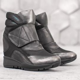 Sergio Leone Velcro -lenkkarit harmaa 2