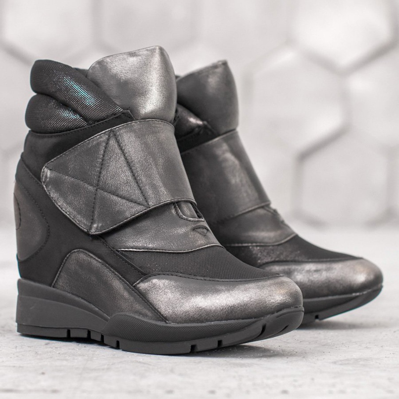 Sergio Leone Velcro -lenkkarit harmaa 2