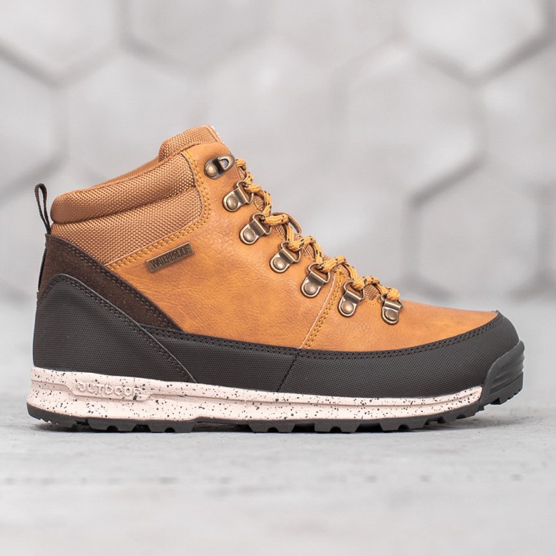 McKey Nauhalliset saappaat lampaannahkaa ruskea 1