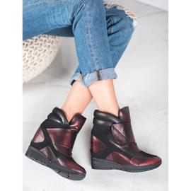 Sergio Leone Velcro -lenkkarit punainen 2