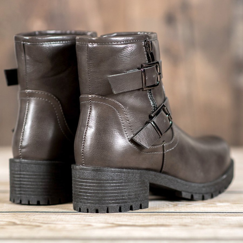 SHELOVET Klassiset työntekijät harmaa 2