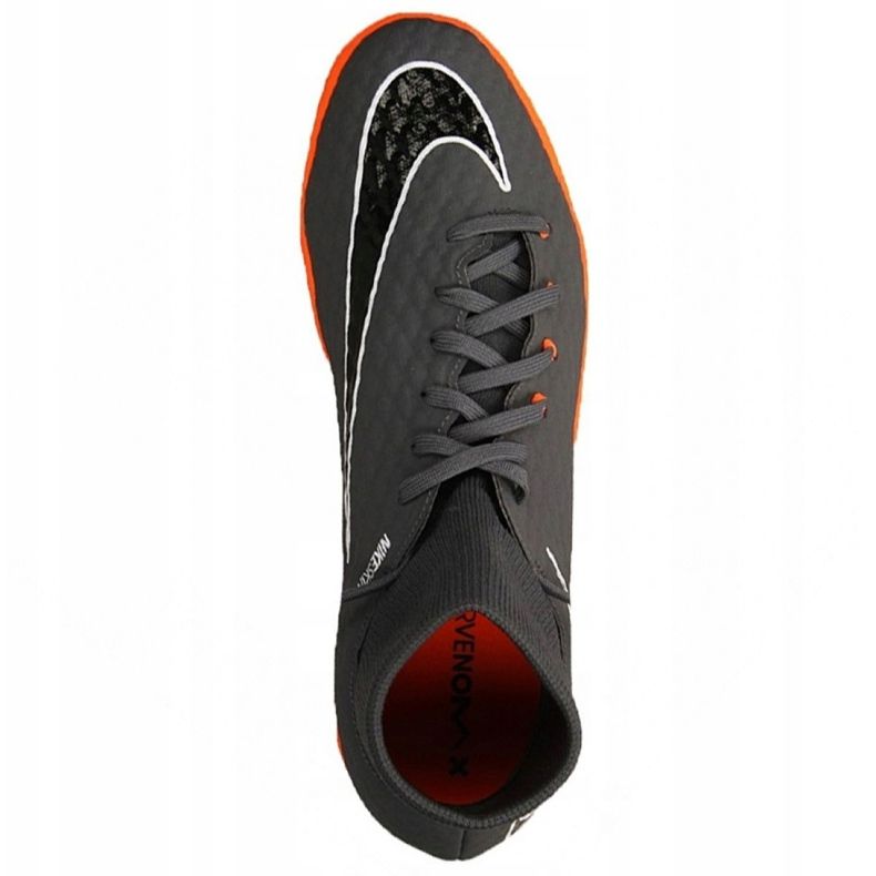 Nike Hypervenom PhantomX 3 Academy Df Ic M AH7274-081 jalkapallokengät harmaa harmaa 2