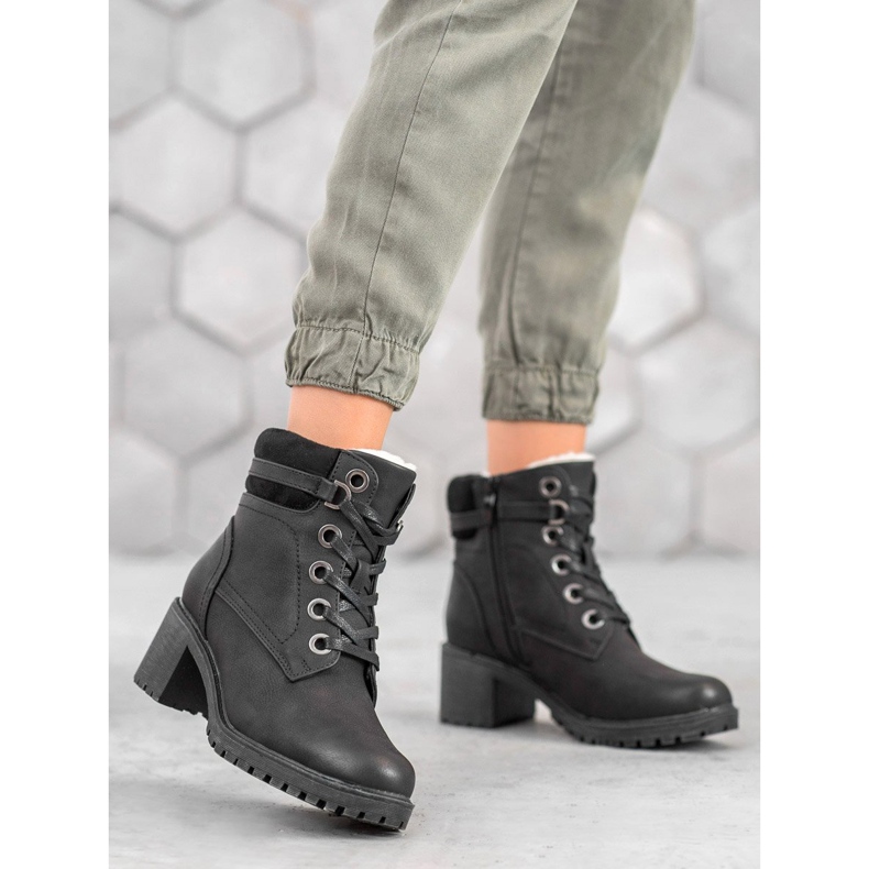 Goodin Lämpimät korkokengät musta 2