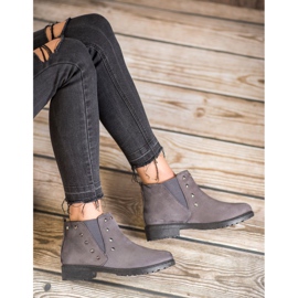 SHELOVET Saappaat, joissa nastat harmaa 1