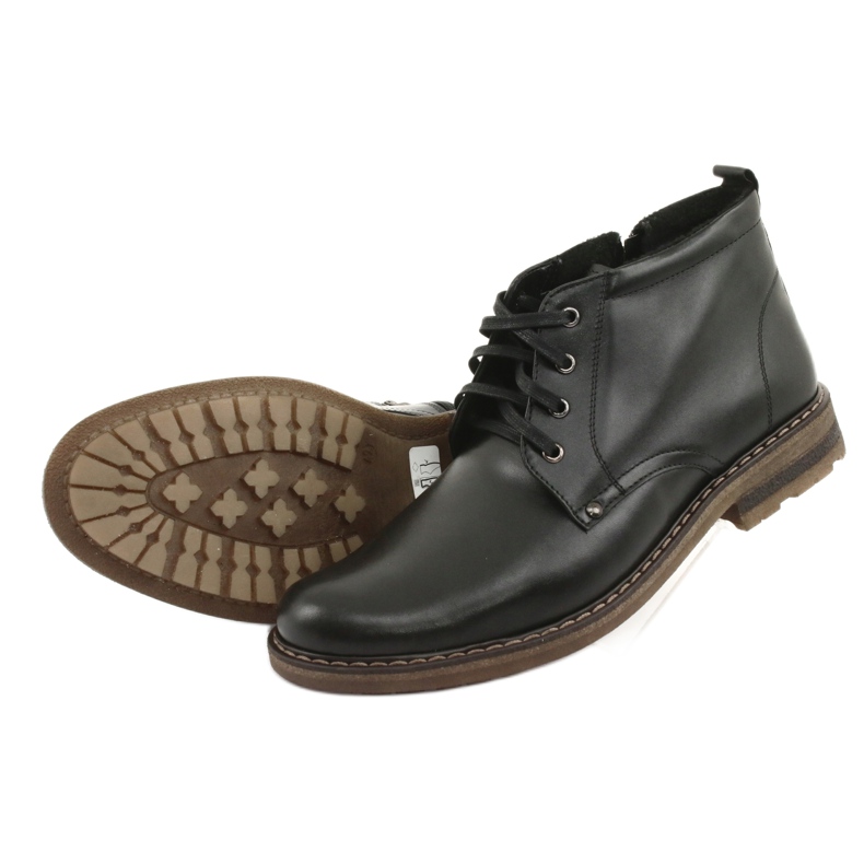 Miesten Moskała BR-1 mustat saappaat 4