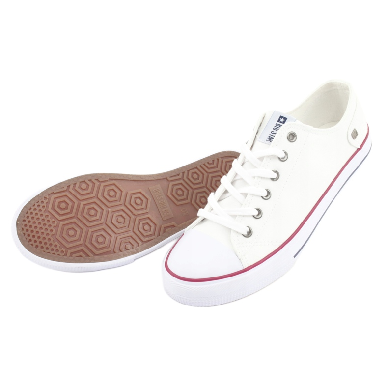 Big Star Classic Sneakers Biaded White DD274336 valkoinen 5