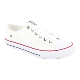 Big Star Classic Sneakers Biaded White DD274336 valkoinen 2