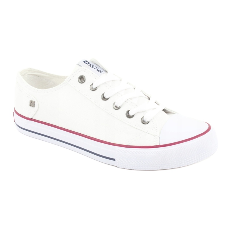 Big Star Classic Sneakers Biaded White DD274336 valkoinen 2