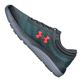 Under Armour Charged Bandit 5 M 3021947-403 juoksukengät harmaa vihreä 1