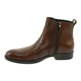 Moskała Mosaiikkinahkaiset nilkkurit ruskea 2