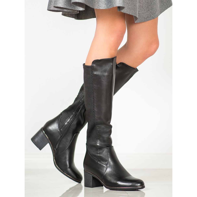 Filippo Saappaat pylväässä musta 2