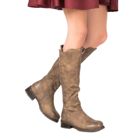 Super Me Eco -nahkakengät ruskea 1