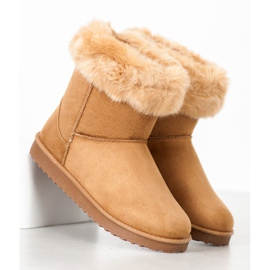 Sport Lämmin Mukluki turkiksella ruskea 1