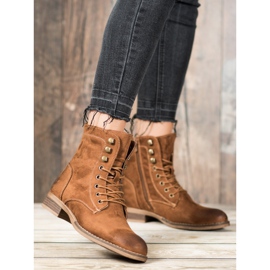 Goodin Tyylikkäät mokkanahkaisijat ruskea 1