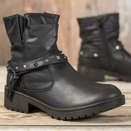 J. Star Työntekijät koristevyöllä musta 1