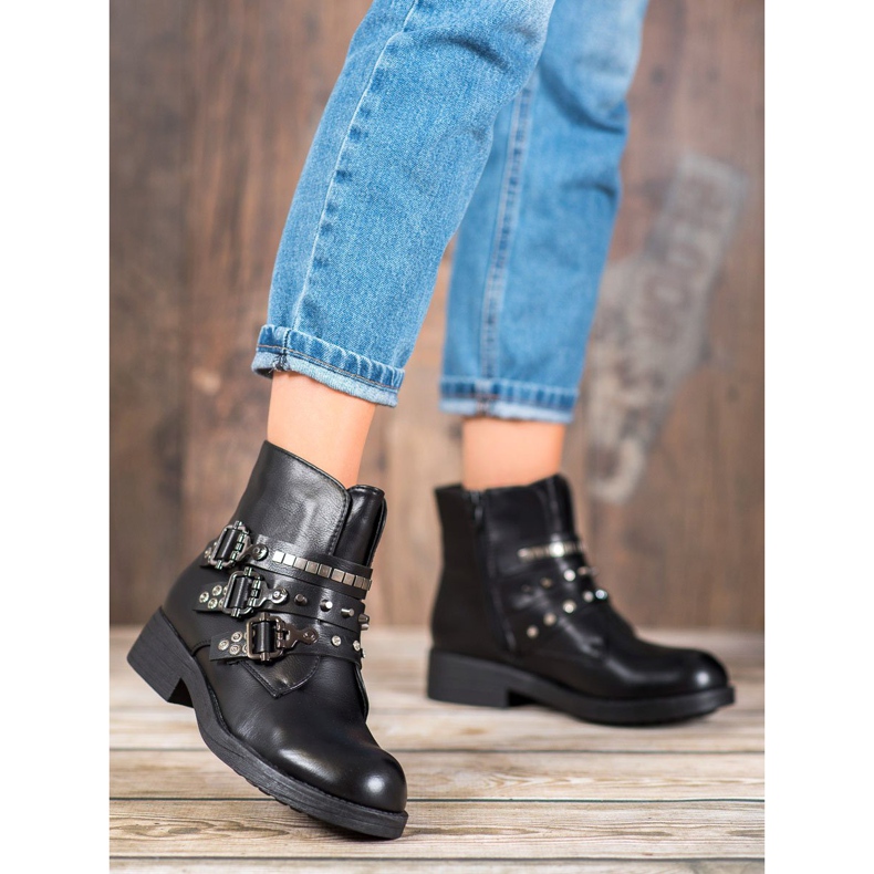 SHELOVET Mustia työntekijöitä musta 1