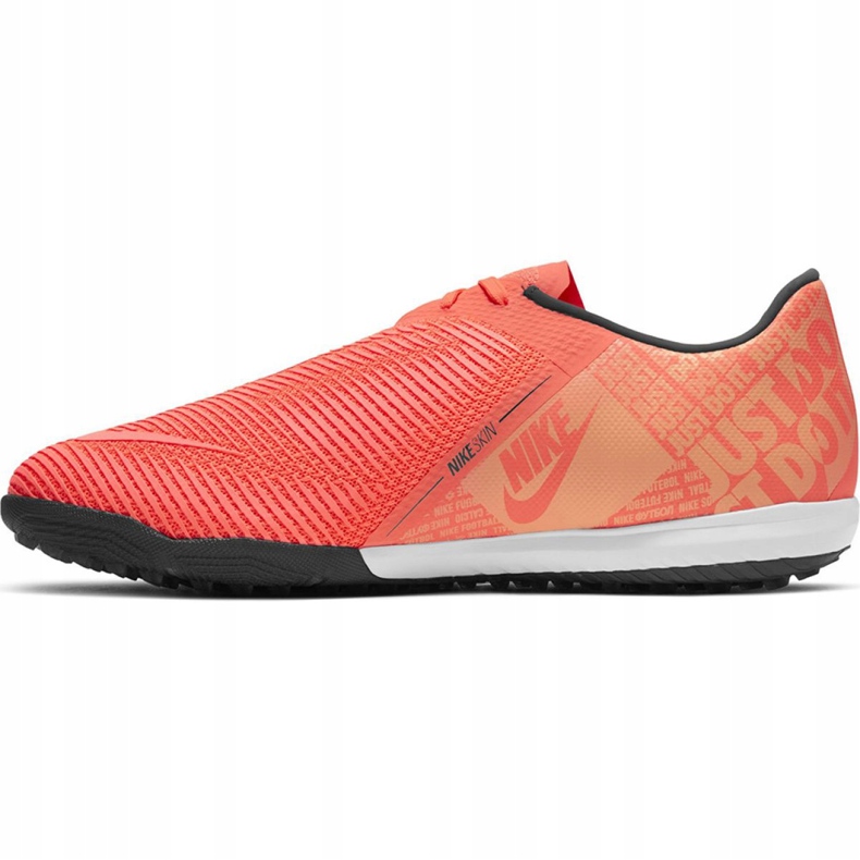 Nike Zoom Phantom Venom Pro Tf M BQ7497 810 jalkapallokengät vaaleanpunainen oranssi 2