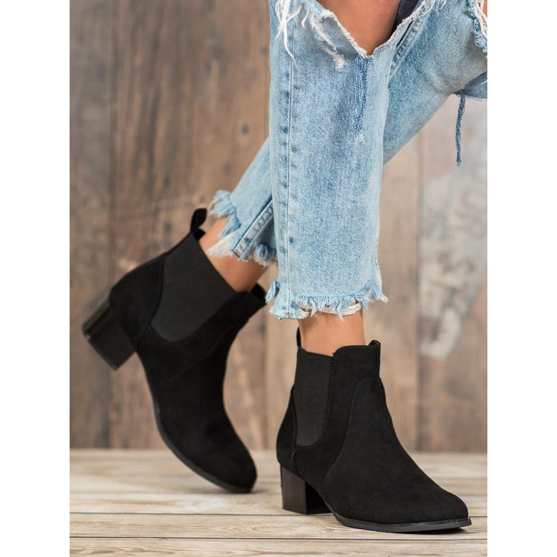 Kylie Klassiset Chelsea -saappaat musta 2