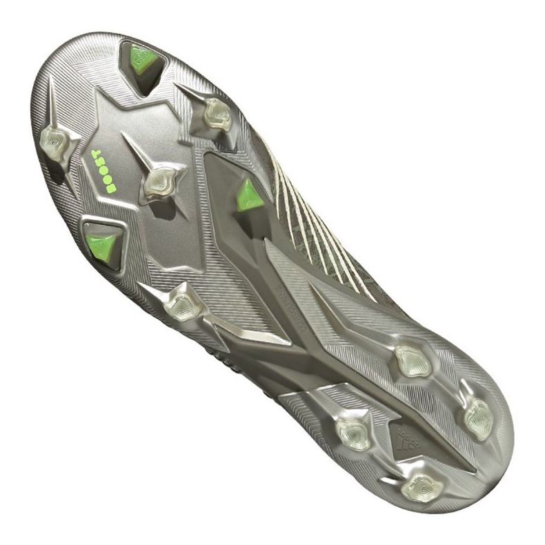 Adidas Predator 19+ Fg M EF8204 jalkapallokengät harmaa harmaa 2