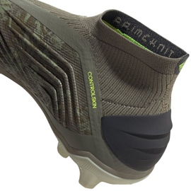 Adidas Jr Predator 19+ Fg M EF8213 jalkapallokengät harmaa harmaa 1