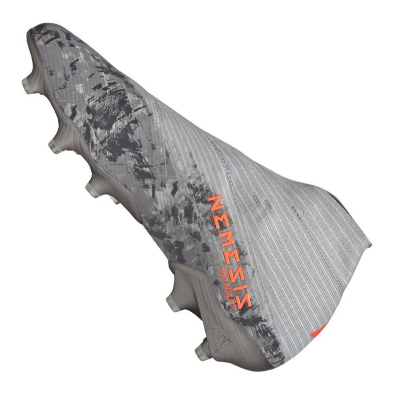 Adidas Nemeziz 19+ Fg M EF8280 jalkapallokengät harmaa harmaa 2