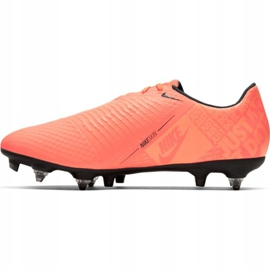 Nike Phantom Venom Academy Sg Pro Ac M BQ9140 810 jalkapallokengät musta oranssi 1