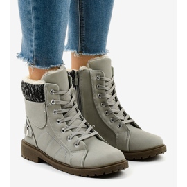 Harmaat eristetyt vaelluskengät NR02-4 1