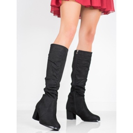 Wilady Klassiset mokkanahkakengät musta 2