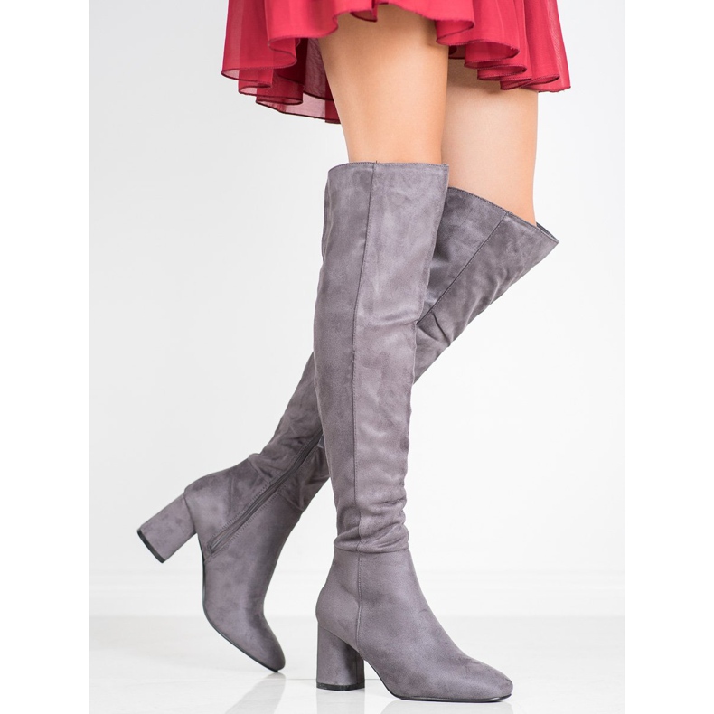 Seastar Tyylikkäät saappaat postissa harmaa 1