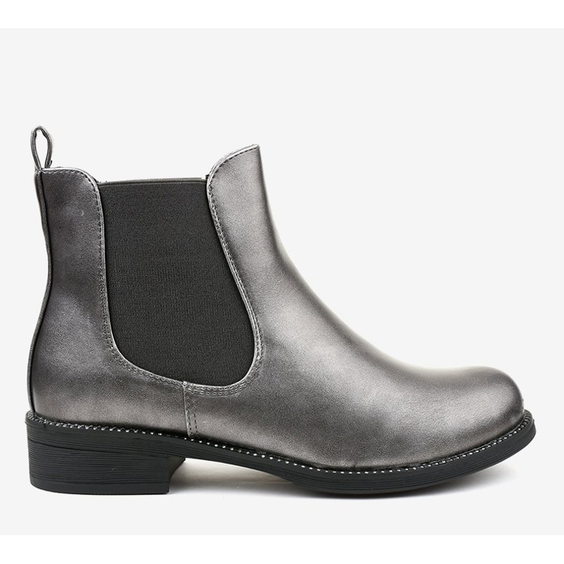 Harmaat litteät nilkkurit 7513-PA 2