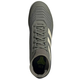 Adidas Predator 19.3 In M EF8209 jalkapallokengät harmaa 1