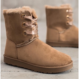 Kylie Sidotut lumisaappaat ruskea 2