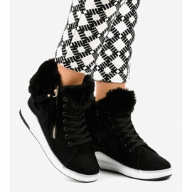 Mustat naisten eristetyt lenkkarit CN686 2