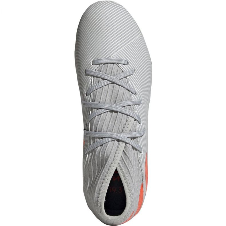 Adidas Nemeziz 19.3 Fg Jr EF8302 jalkapallokengät monivärinen harmaa 1