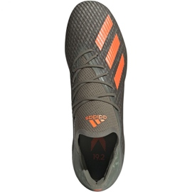 Adidas X 19.2 Fg M EF8364 jalkapallokengät vihreä harmaa 1