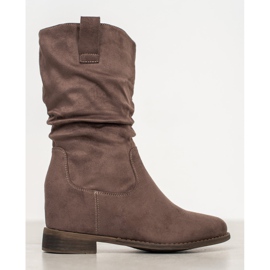 Super Mode Klassiset cowboy -saappaat khaki vihreä 1