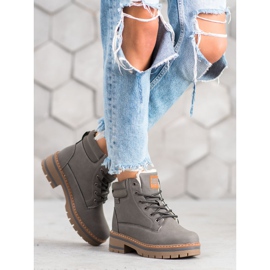 Arrigo Bello Lämpimät vaelluskengät harmaa 2