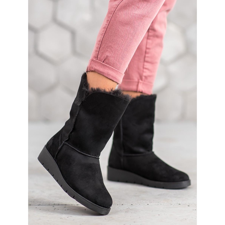 Kylie Lämmin Mukluki musta 2