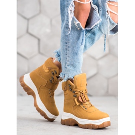 Seastar Lämpimät muotisaappaat ruskea 1