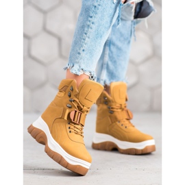 Seastar Lämpimät muotisaappaat ruskea 2