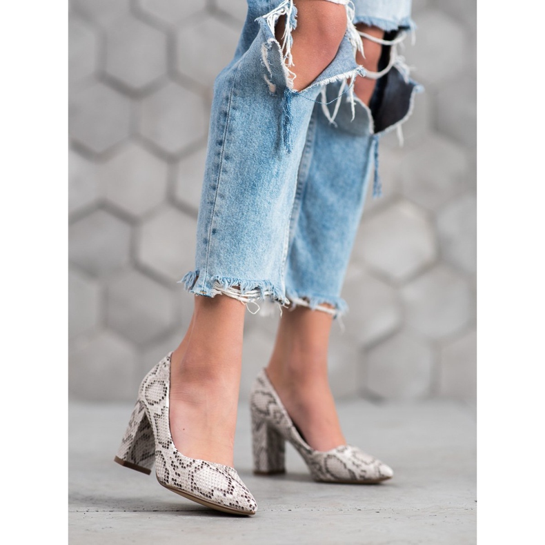 Seastar Snake Print Pumput monivärinen 1