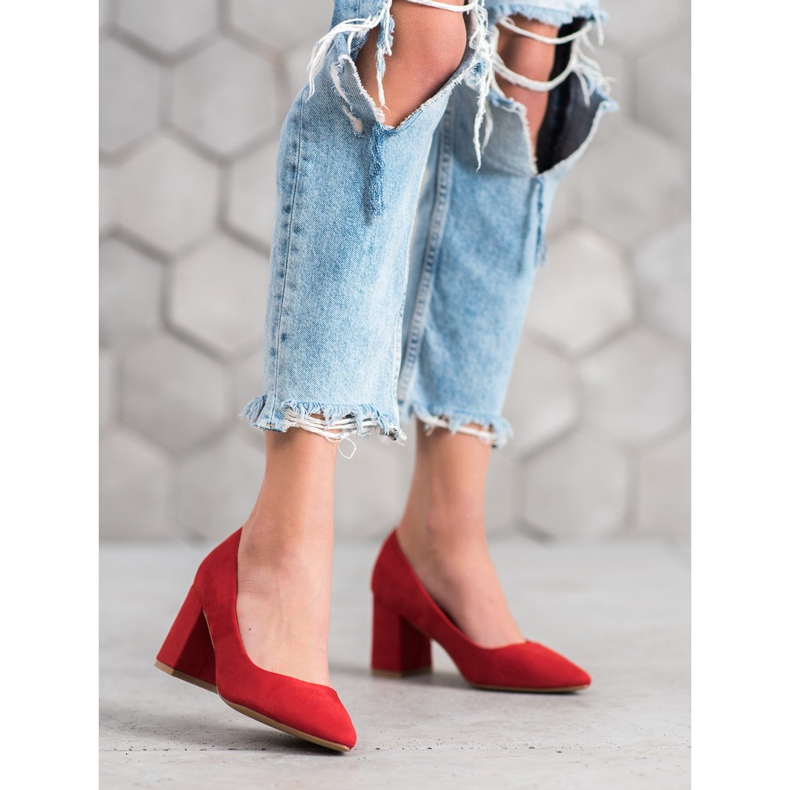 Seastar Tyylikkäät pumput punainen 1