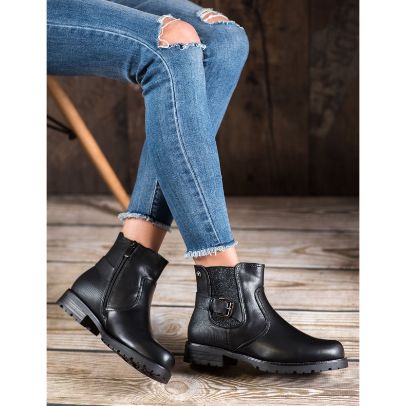 Gogo Työntekijät soljella musta 1