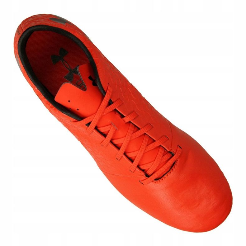 Under Armour Magnetico Select Fg M 3000 115-600 jalkapallokengät oranssi punainen 2