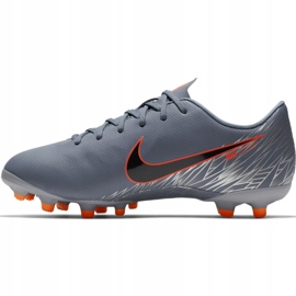 Nike Mercurial Vapor 12 Academy Mg Jr AH7347 408 jalkapallokengät monivärinen harmaa 1