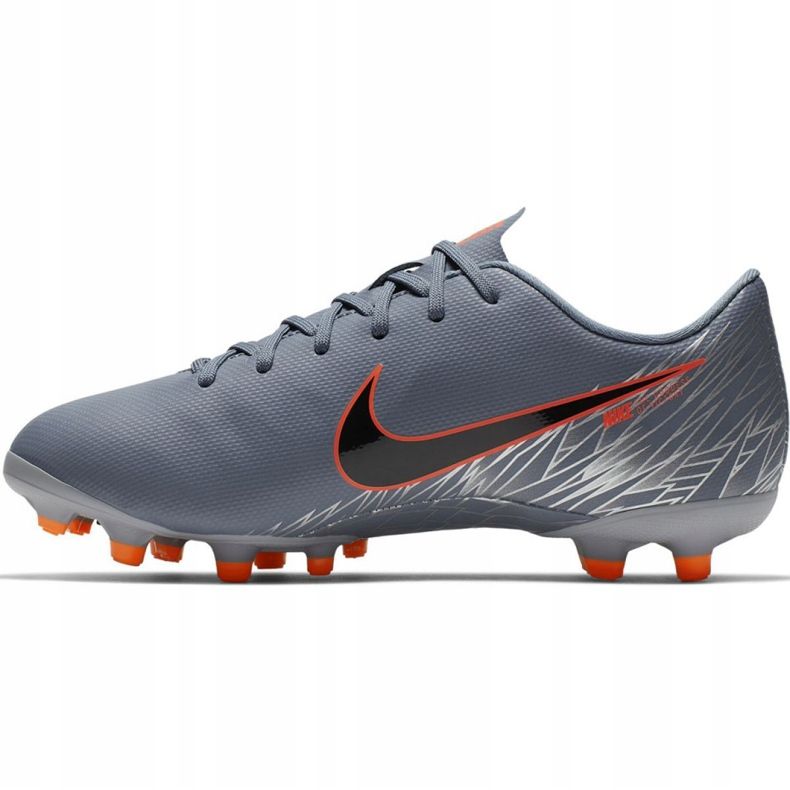 Nike Mercurial Vapor 12 Academy Mg Jr AH7347 408 jalkapallokengät monivärinen harmaa 1