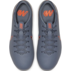 Nike Mercurial Vapor 12 Academy Mg Jr AH7347 408 jalkapallokengät monivärinen harmaa 2