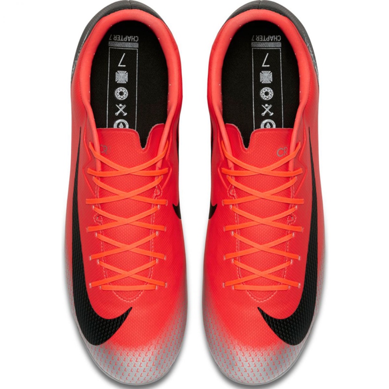 Nike Mercurial Vapor 12 Academy CR7 Mg M AJ3721 600 jalkapallokengät monivärinen punainen 2