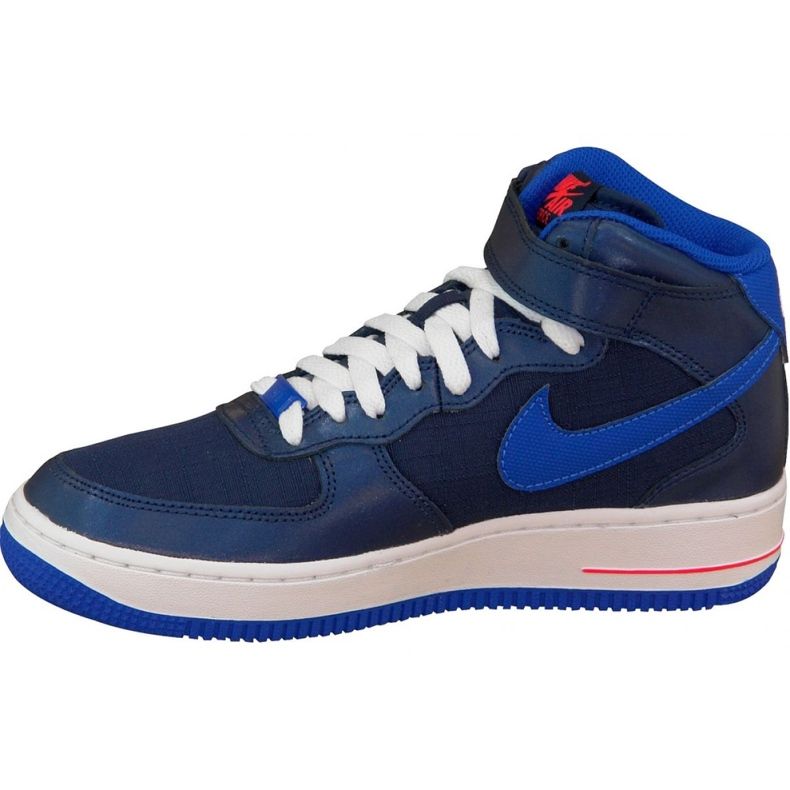 Nike Air Force 1 Mid Gs W 314195-412 kengät laivastonsininen 1